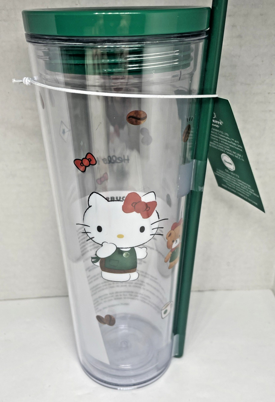 Starbucks x Hello Kitty 2025 Holiday 24oz Venti Cold Cup Tumbler NEW